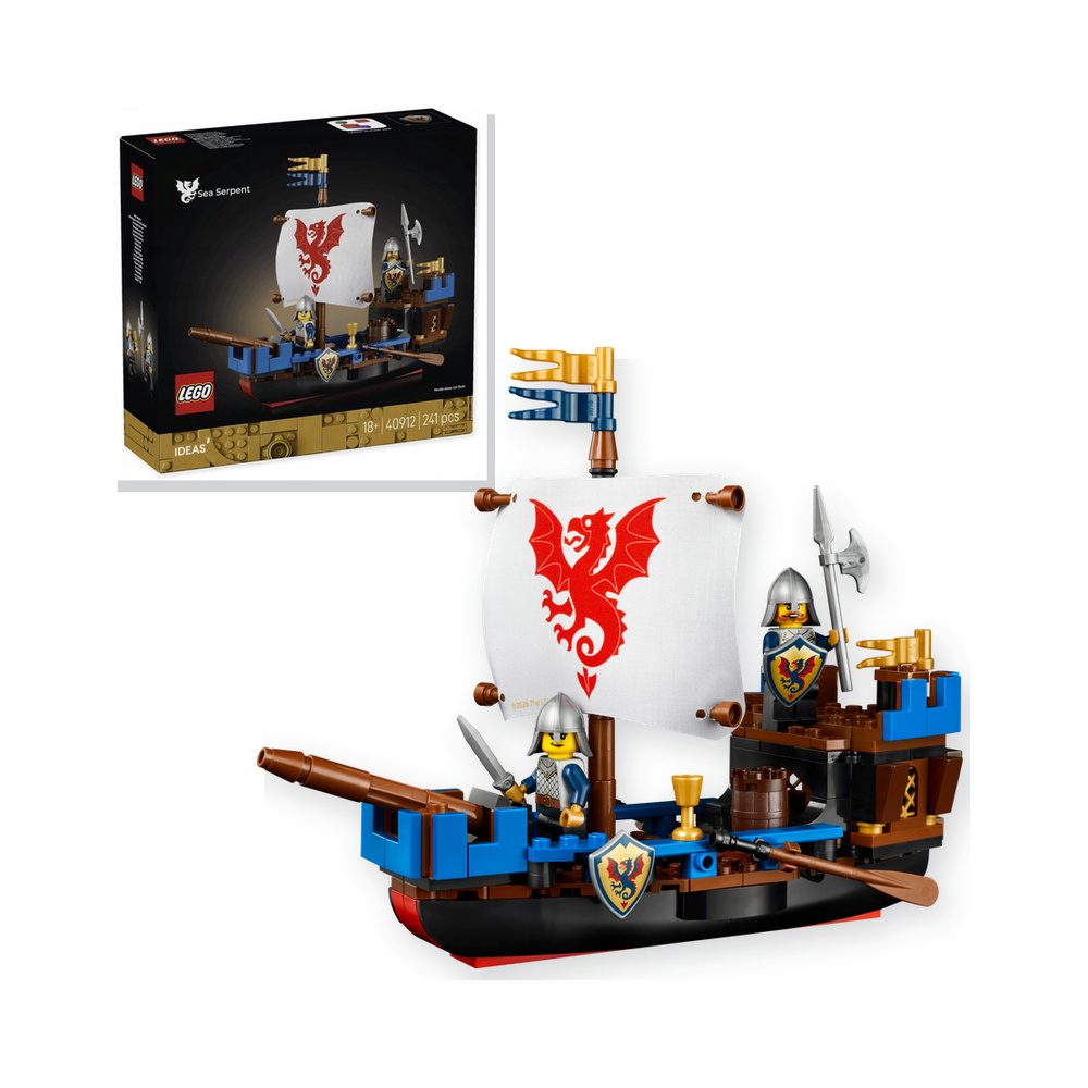 Klocki LEGO 40912 Ideas - Wąż morski