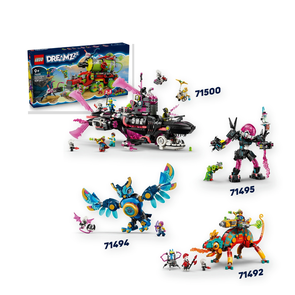 Klocki LEGO DREAMZzz Sprayowa ciężarówka Mateo 71499