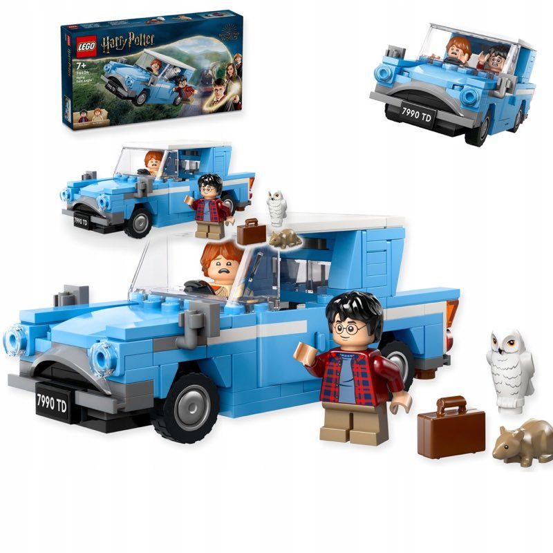 Klocki LEGO Harry Potter Latający Ford Anglia 76424 — oryginalny zestaw klocków LEGO