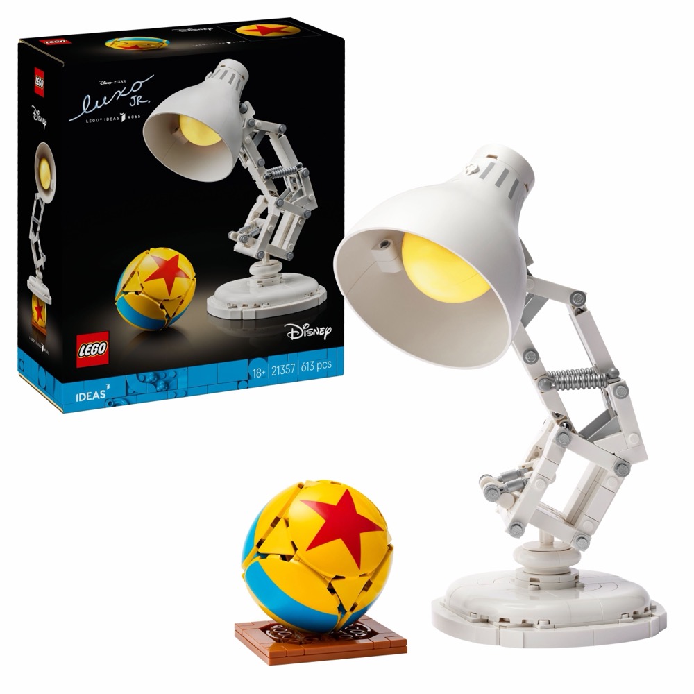 Klocki LEGO Ideas 21357 Luxo Jr. Disney Pixar 613 el. dla dorosłych — oryginalny zestaw klocków LEGO