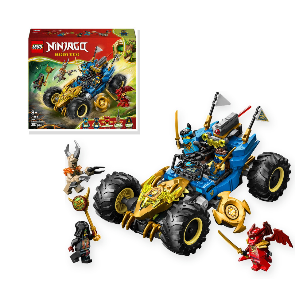 Klocki LEGO Ninjago 71856 Jay transformujący się samochód 387