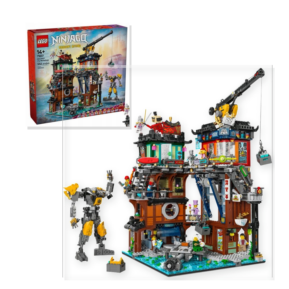 Klocki LEGO Ninjago Warsztaty w mieście 3244 elementy 14+