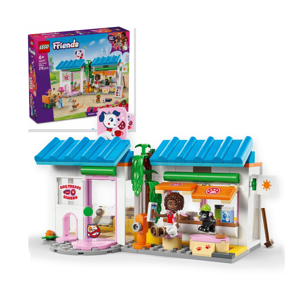 Klocki LEGO Piekarnia z psimi przysmakami 42677 dla dzieci 6 lat +