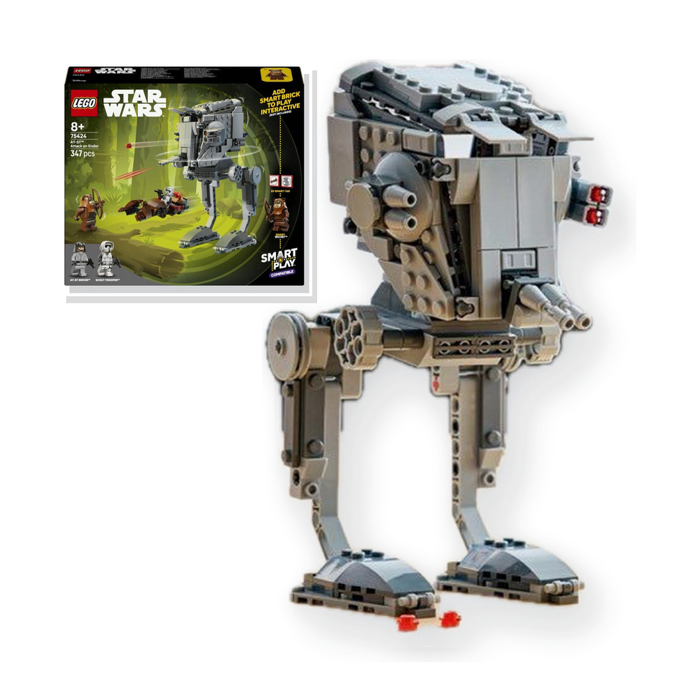 Klocki LEGO Star Wars 347 elementów Atak AT-ST na Endor 8+