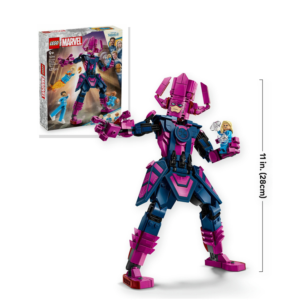 Klocki LEGO Super Heroes Fantastyczna Czwórka kontra Galactus 76316 427 el.