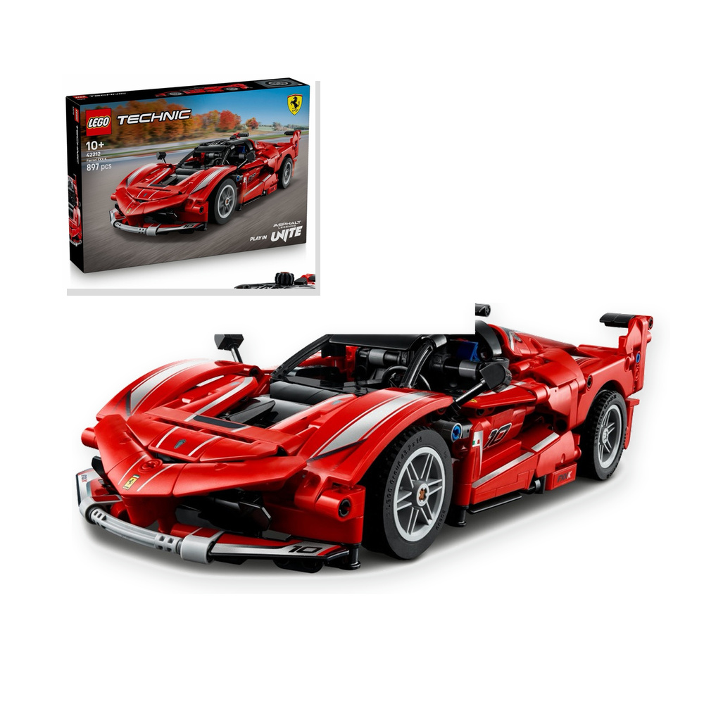Klocki LEGO Technic Ferrari FXX K 897 elementów 10 lat +