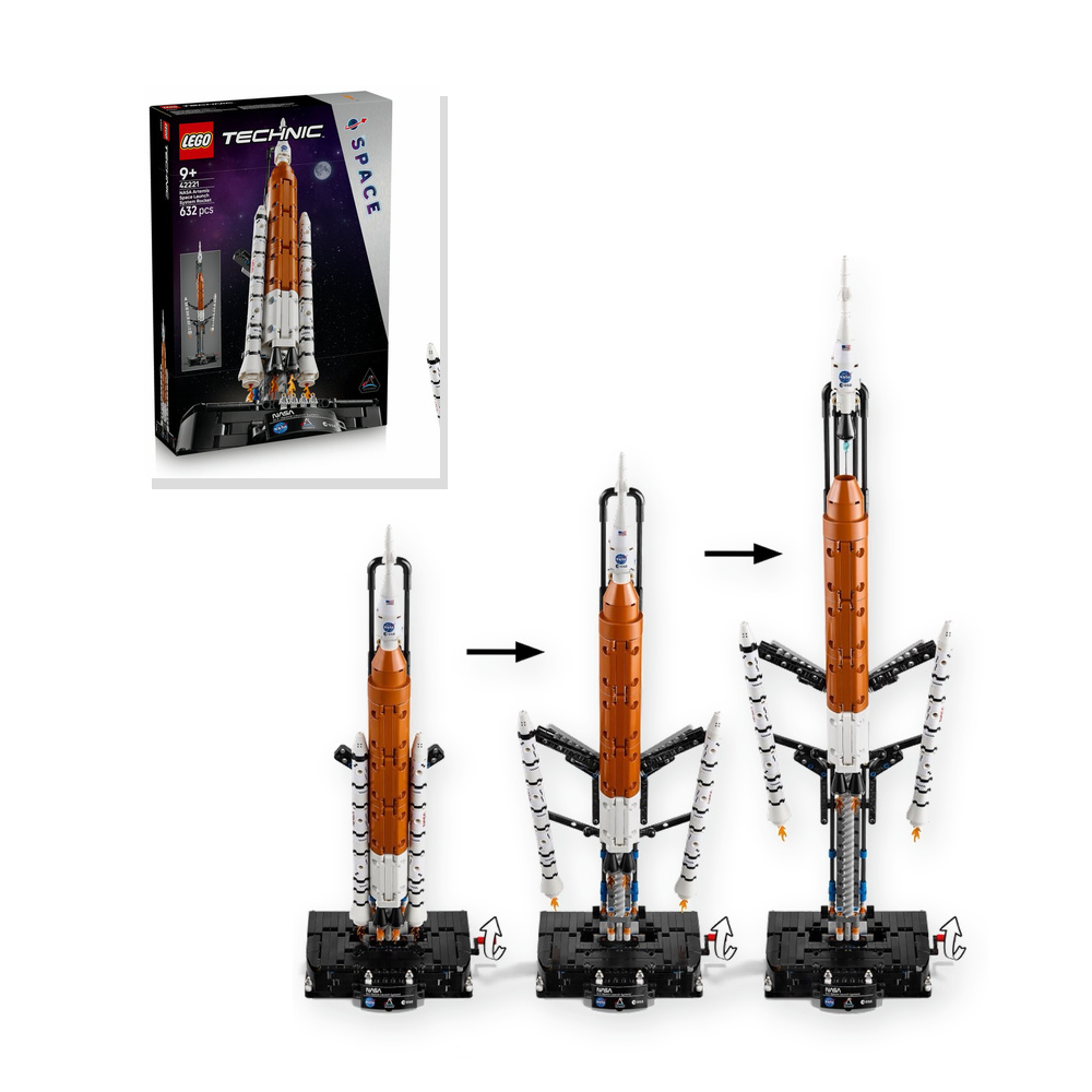 Klocki LEGO Technic Rakieta SLS NASA Artemis 632 elementy od 9 lat