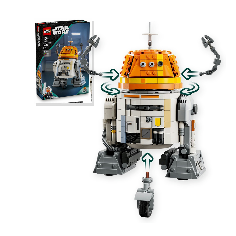 Klocki Star Wars 75416 Droid astromechaniczny Chopper (C1-10P) LEGO