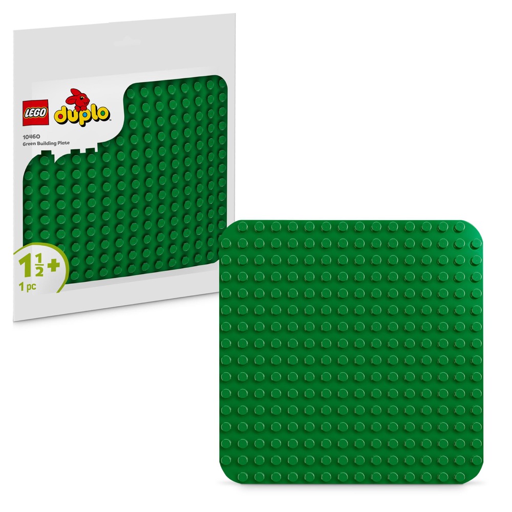 LEGO 10460 DUPLO Classic Zielona płytka konstrukcyjna — oryginalny zestaw klocków LEGO