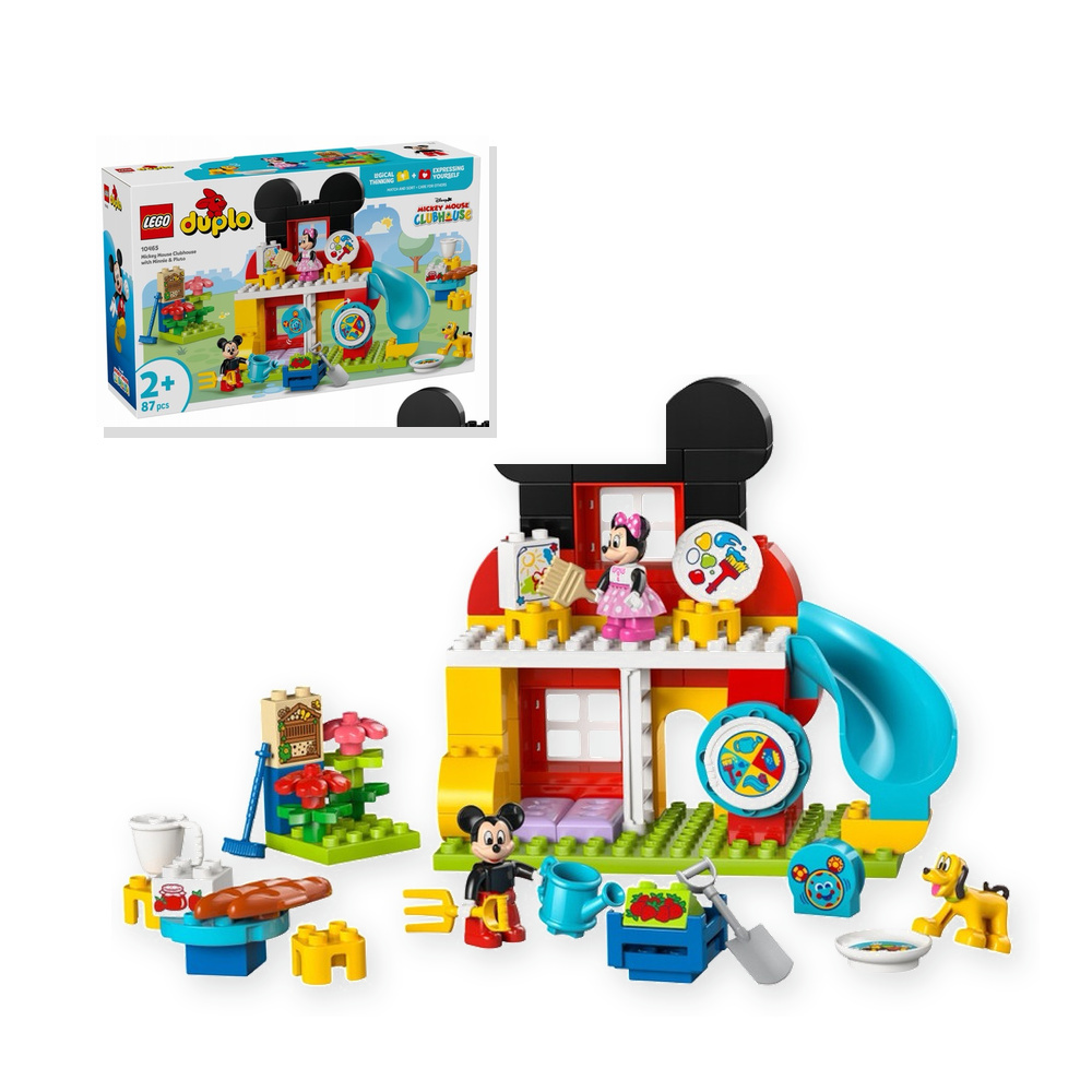 LEGO 10465 Duplo Klub Myszki Miki, Myszki Minnie i Pluto
