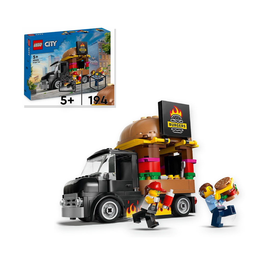 LEGO 60404 CITY Ciężarówka z burgerami