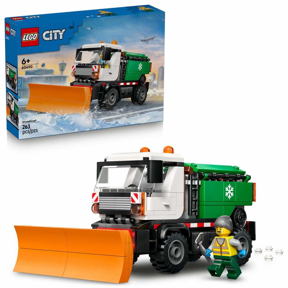 LEGO 60490 City Pług śnieżny — oryginalny zestaw klocków LEGO