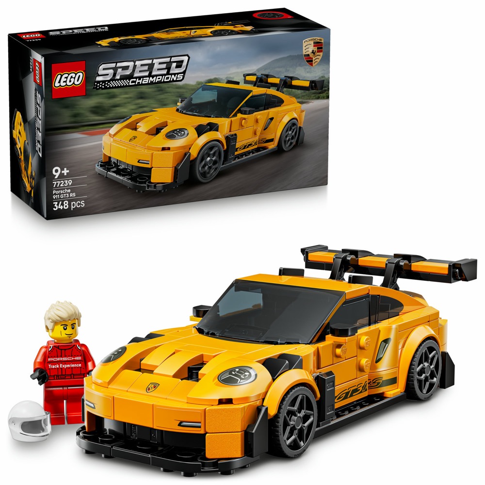LEGO 77239 Speed Champions Supersamochód Porsche 911 GT3 RS — oryginalny zestaw klocków LEGO