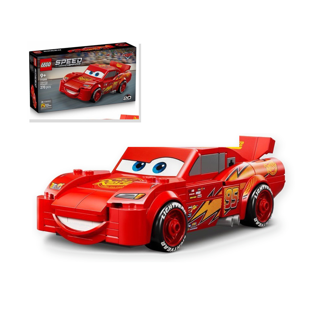 LEGO 77255 Speed Champions Zygzak McQueen Disney Pixar Auta Klocki