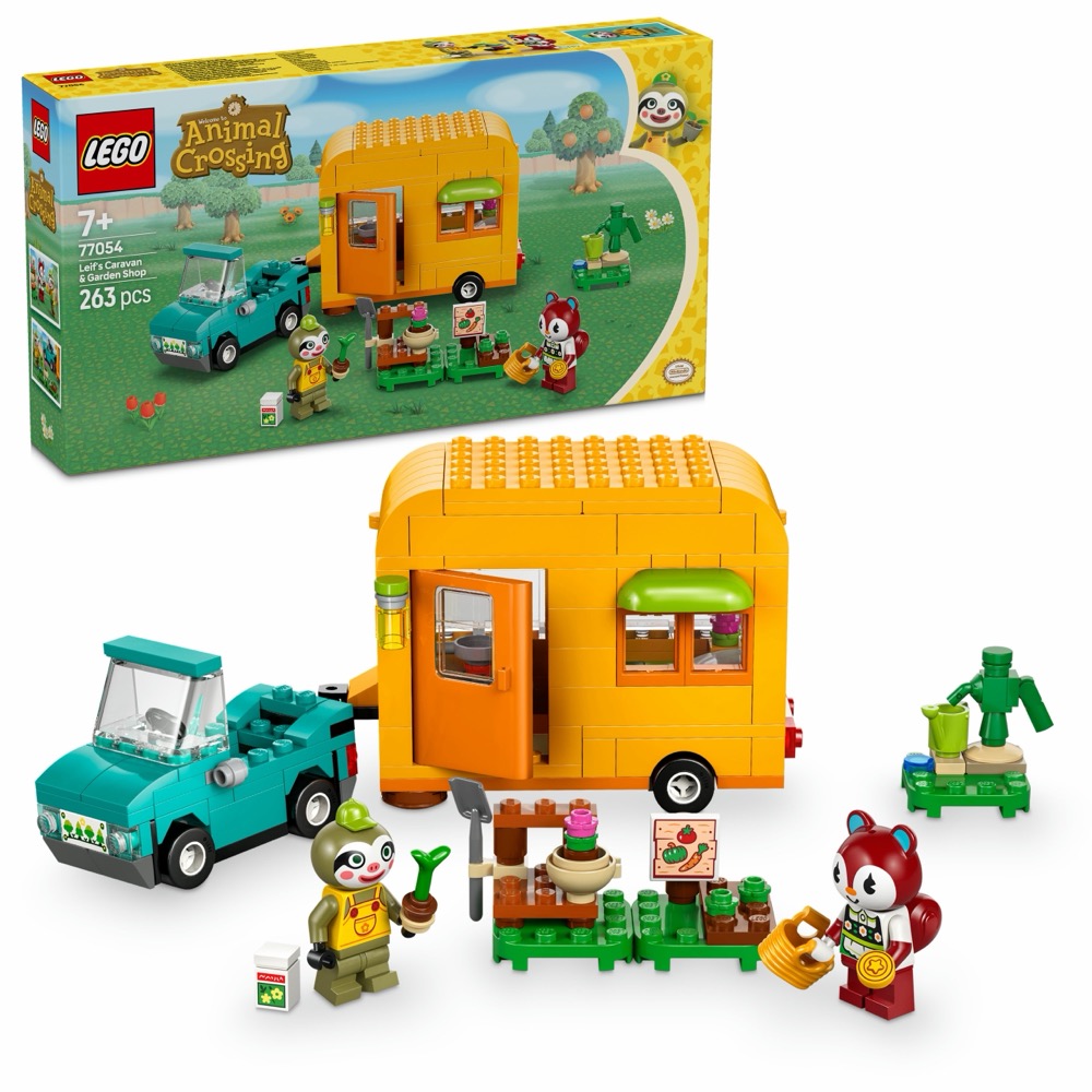 LEGO Animal Crossing 77054 Leif Karawan Sklep Ogrodniczy Zestaw — oryginalny zestaw klocków LEGO