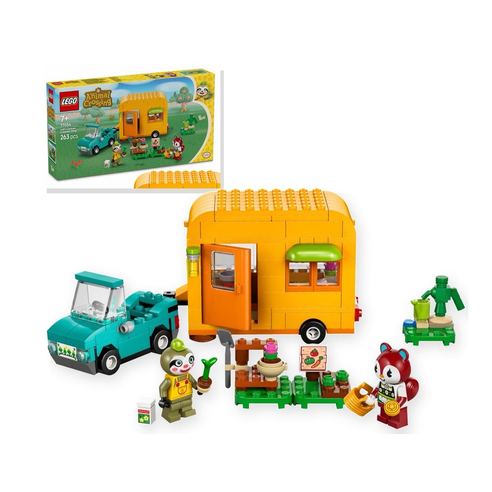 LEGO Animal Crossing 77054 Leif Karawan Sklep Ogrodniczy Zestaw