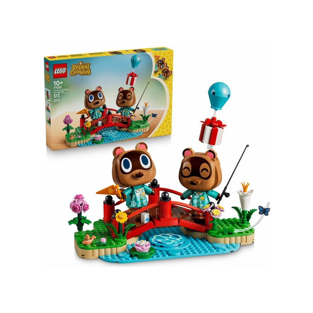 LEGO Animal Crossing 77059 Timmy i Tommy na dzień pełen zabawy
