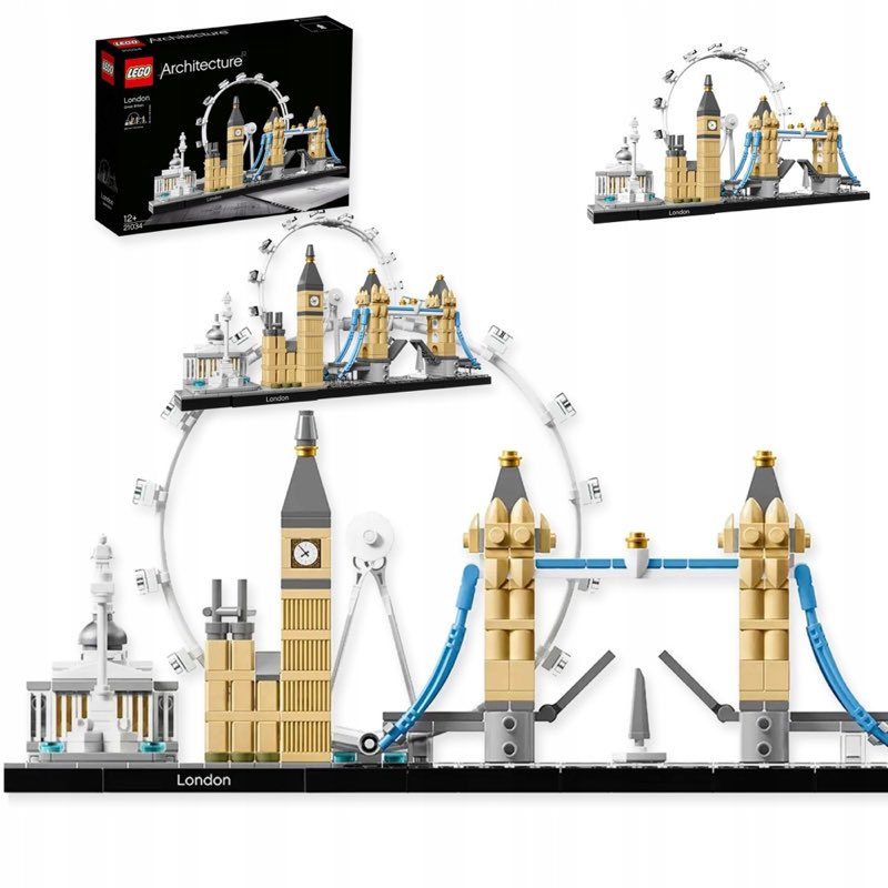 LEGO Architecture 21034 Londyn — oryginalny zestaw klocków LEGO