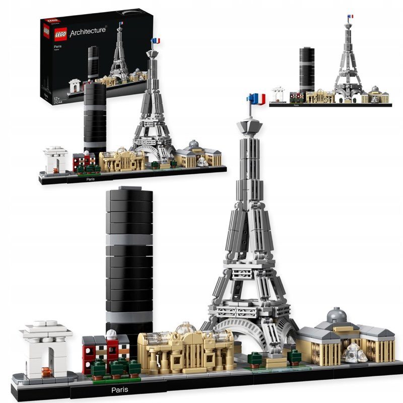LEGO Architecture 21044 Paryż — oryginalny zestaw klocków LEGO