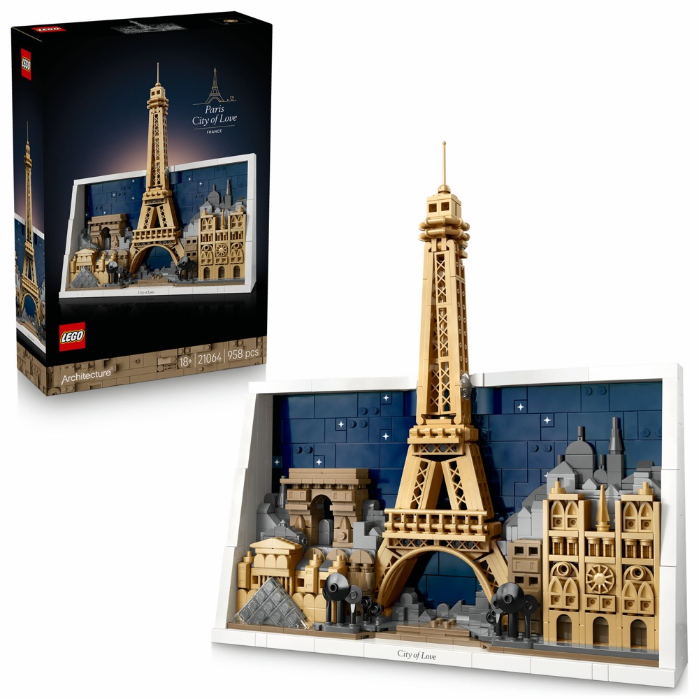 LEGO Architecture 21064 Paryż miasto miłości — oryginalny zestaw klocków LEGO