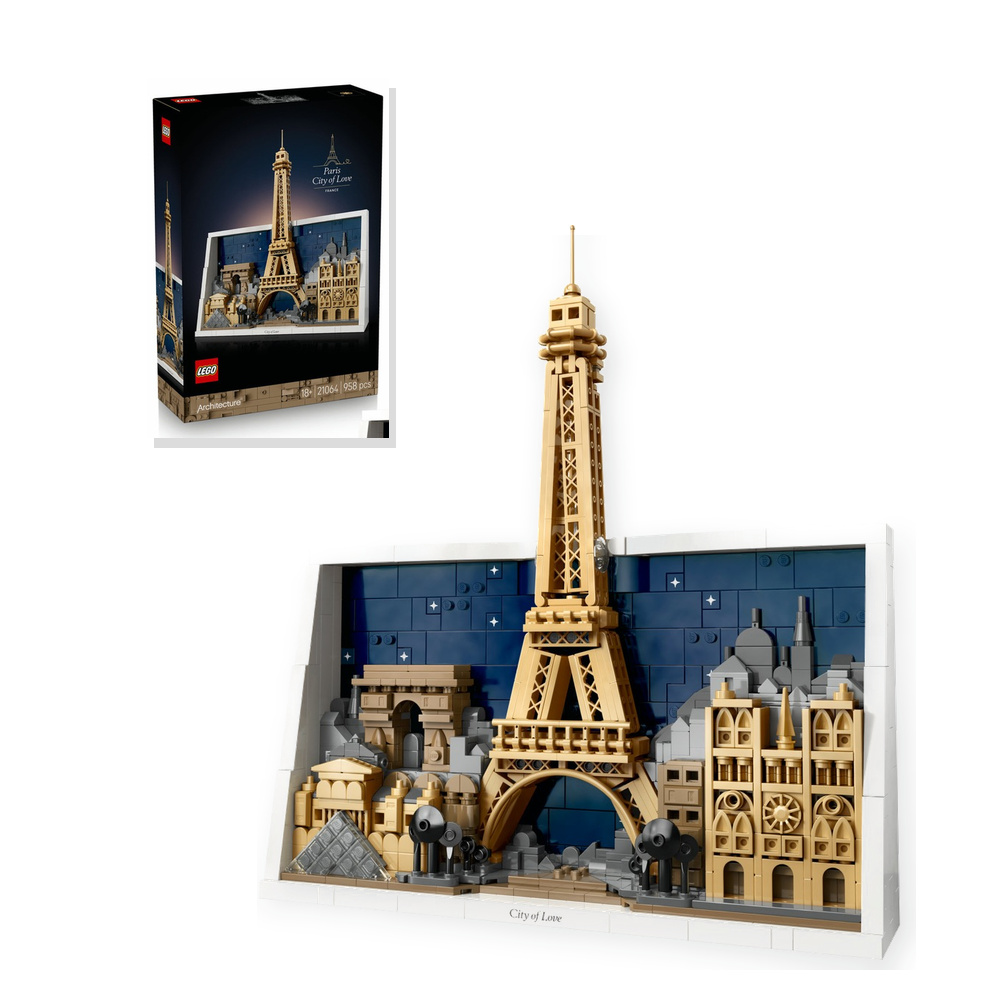 LEGO Architecture 21064 Paryż miasto miłości