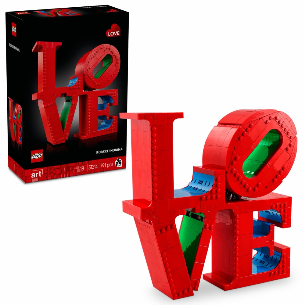 LEGO Art LOVE MIŁOŚĆ 31214 — oryginalny zestaw klocków LEGO