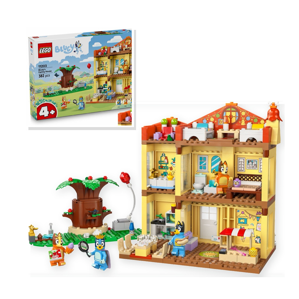 LEGO Bluey 11203 Bluey i jej rodzinny dom