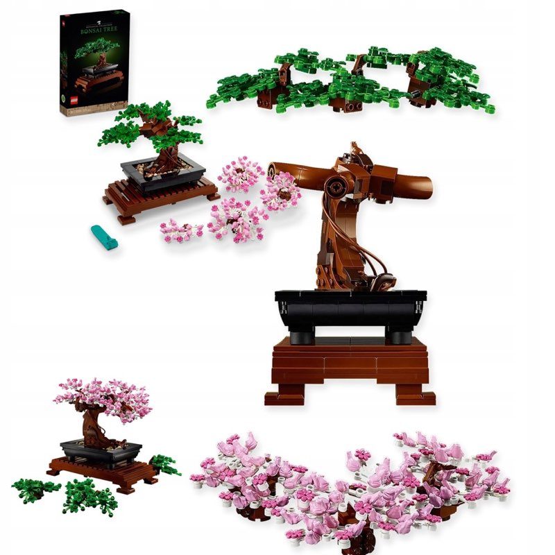 LEGO Botanicals 10281 Drzewko bonsai — oryginalny zestaw klocków LEGO