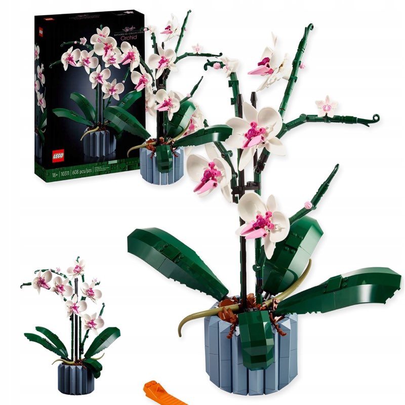 LEGO Botanicals 10311 Orchidea — oryginalny zestaw klocków LEGO