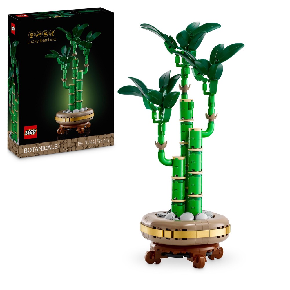 LEGO Botanicals 10344 Bambus Szczęścia — oryginalny zestaw klocków LEGO