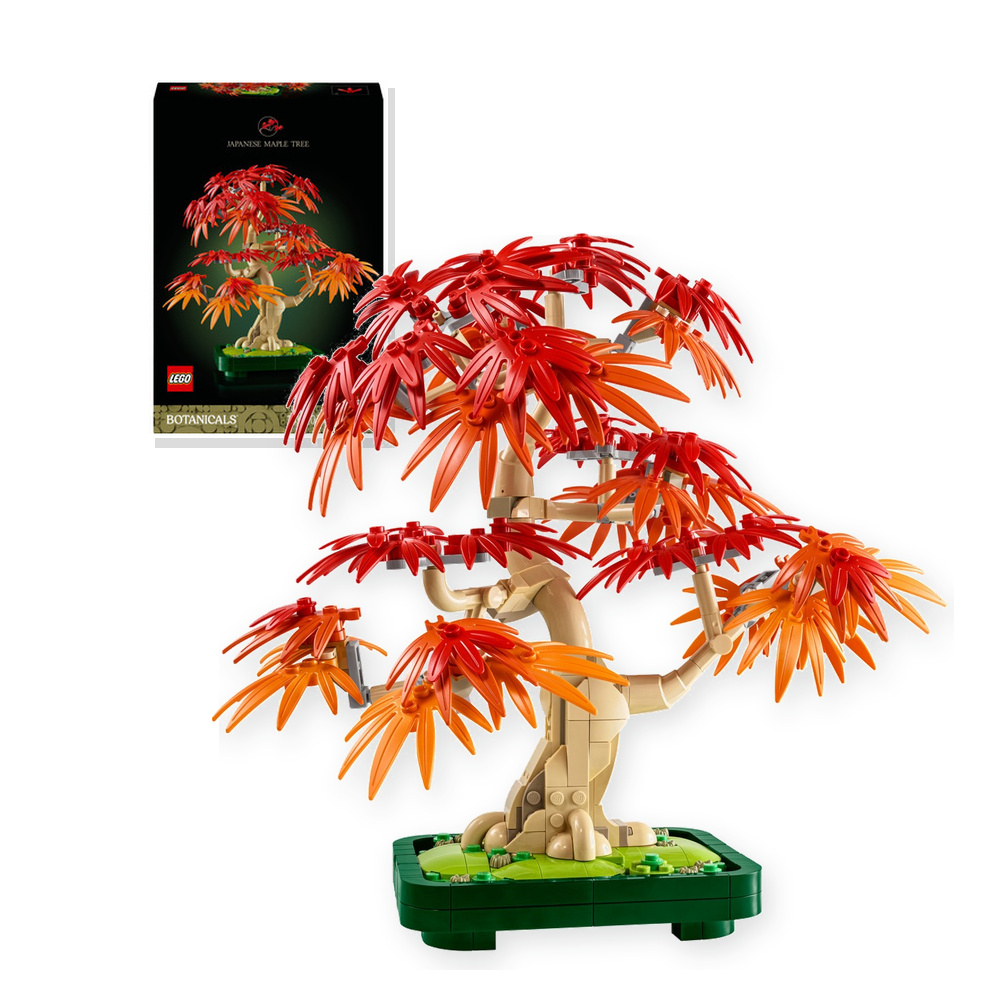 LEGO Botanicals 10348 Bonsai - Japoński czerwony klon