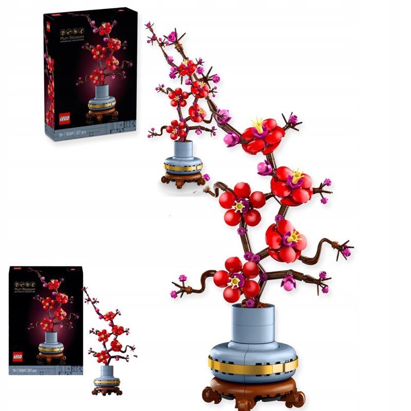 LEGO Botanicals 10369 Japońska Morela — oryginalny zestaw klocków LEGO