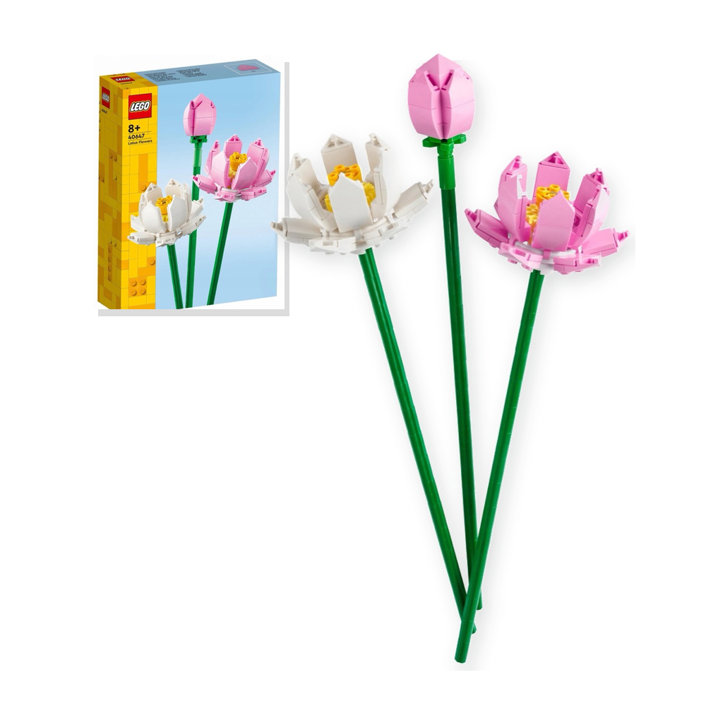 LEGO Botanicals 40647 Kwiaty Lotosu