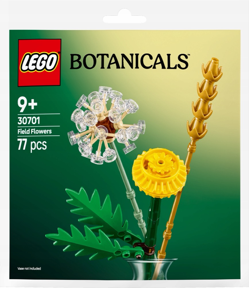 LEGO Botanicals Kwiaty polne 30701 — oryginalny zestaw klocków LEGO