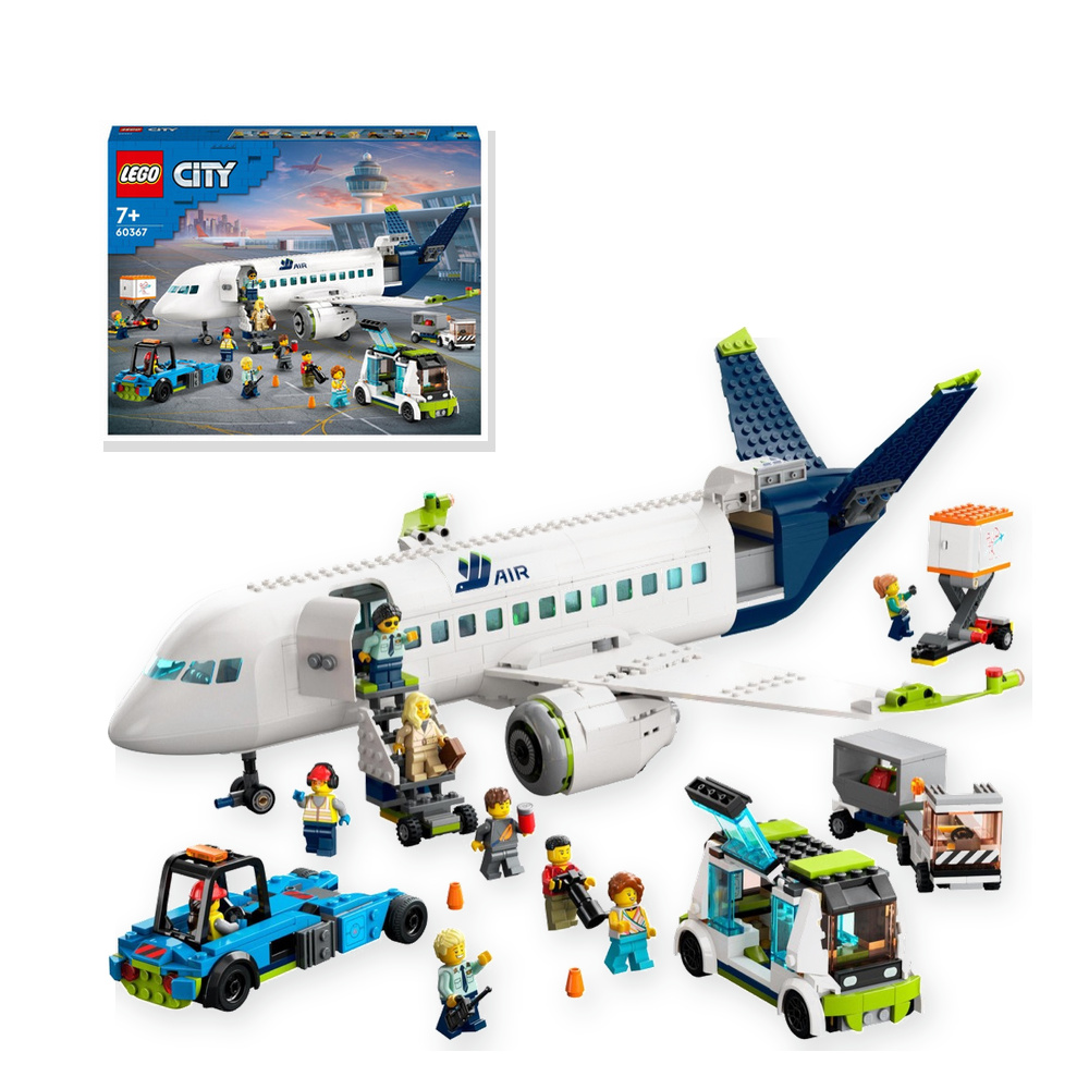 LEGO City 60367 Samolot pasażerski