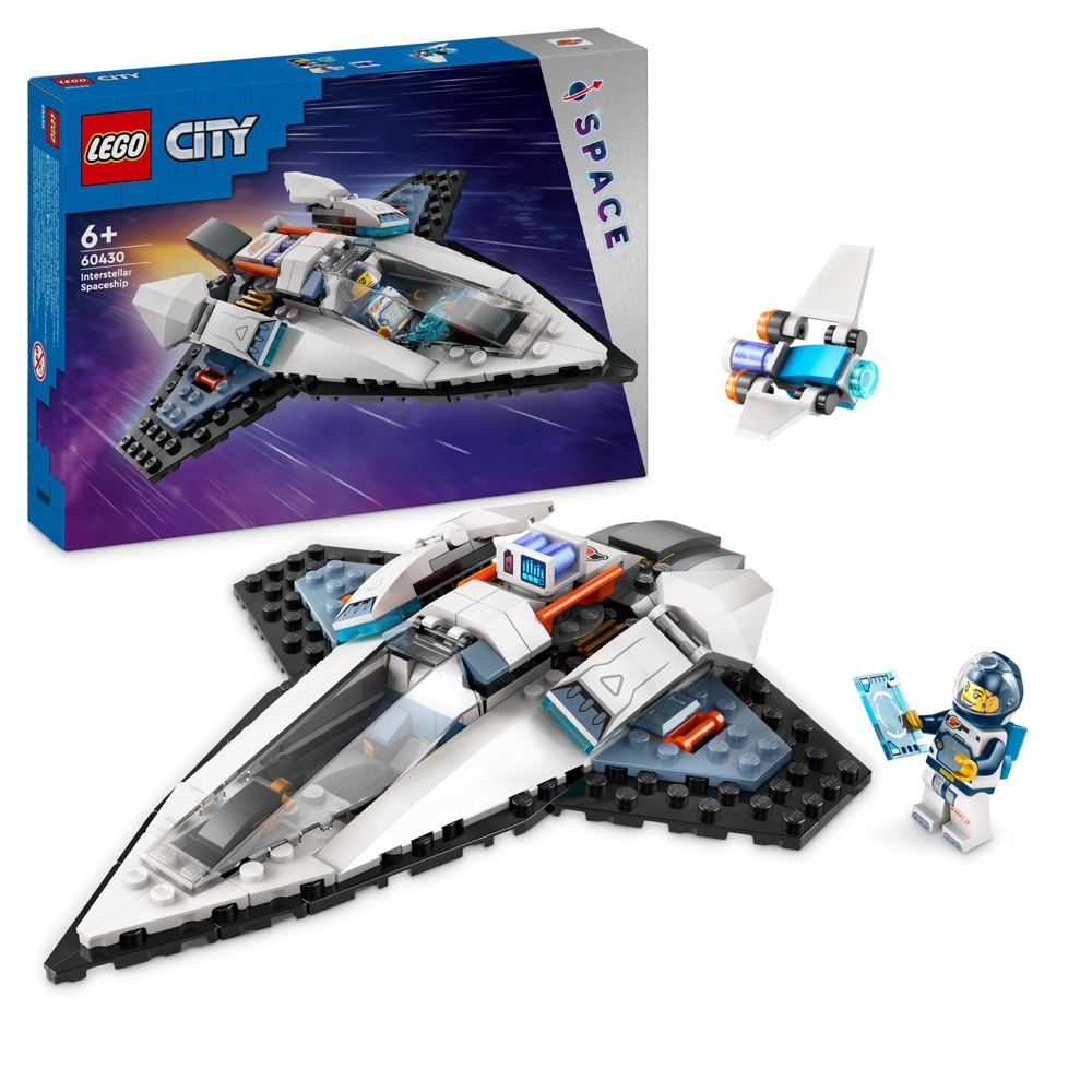 LEGO City 60430 Międzygwiezdny statek kosmiczny — oryginalny zestaw klocków LEGO