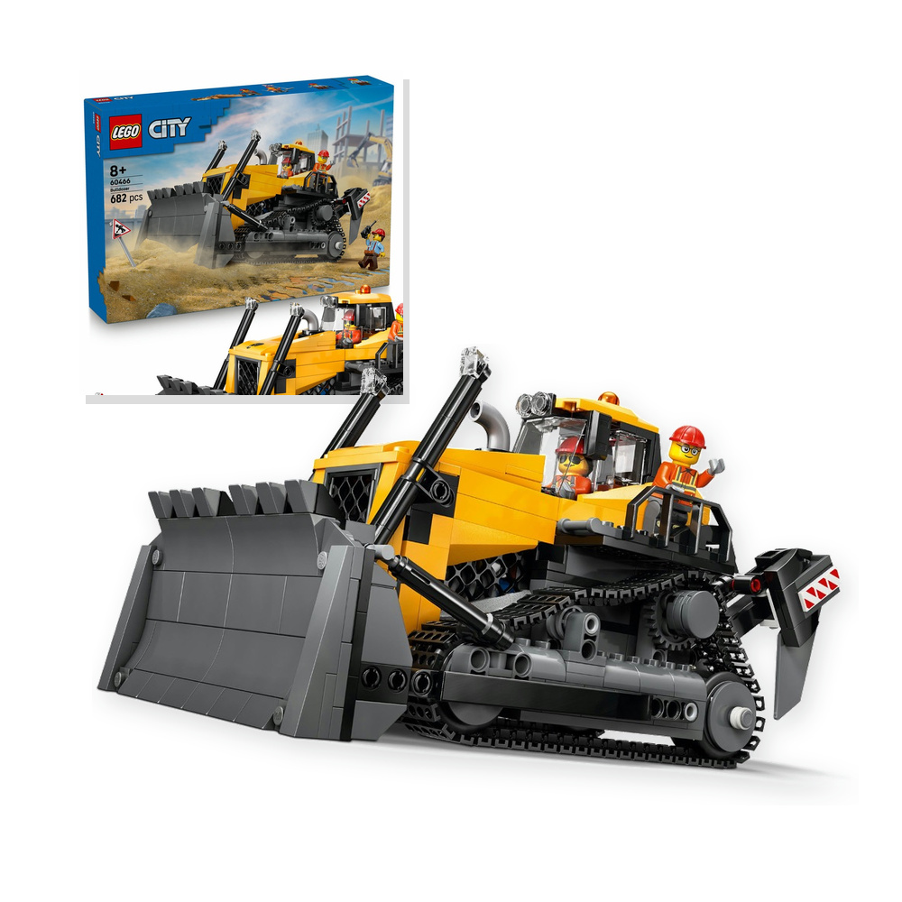 LEGO City 60466 Żółty buldożer