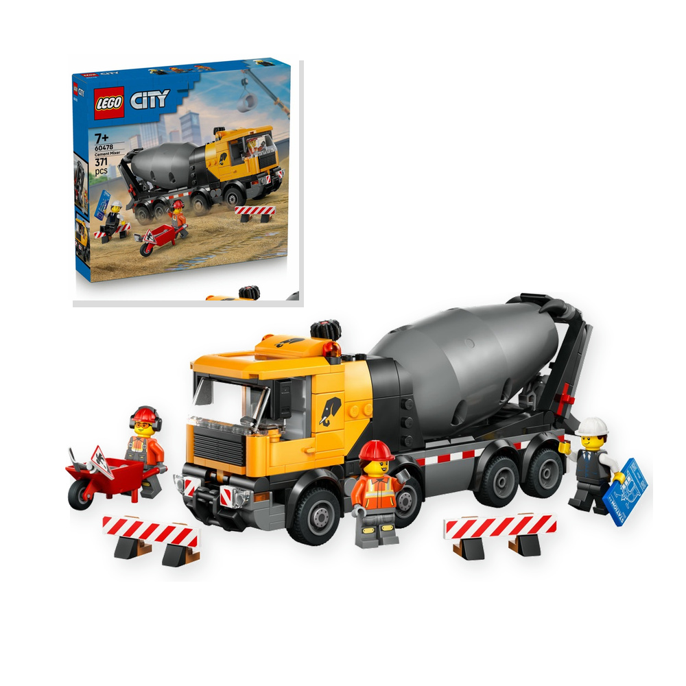 LEGO City 60478 Betoniarka