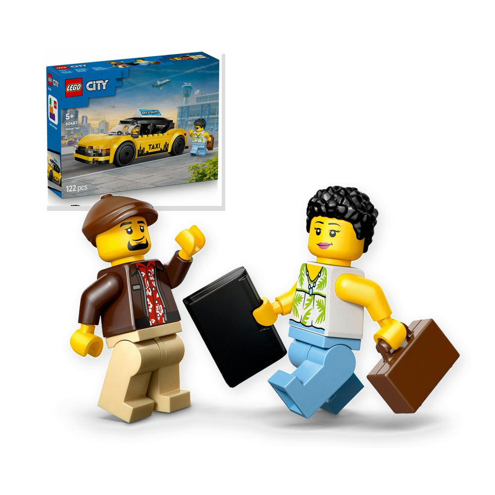 LEGO City 60487 Żółta taksówka