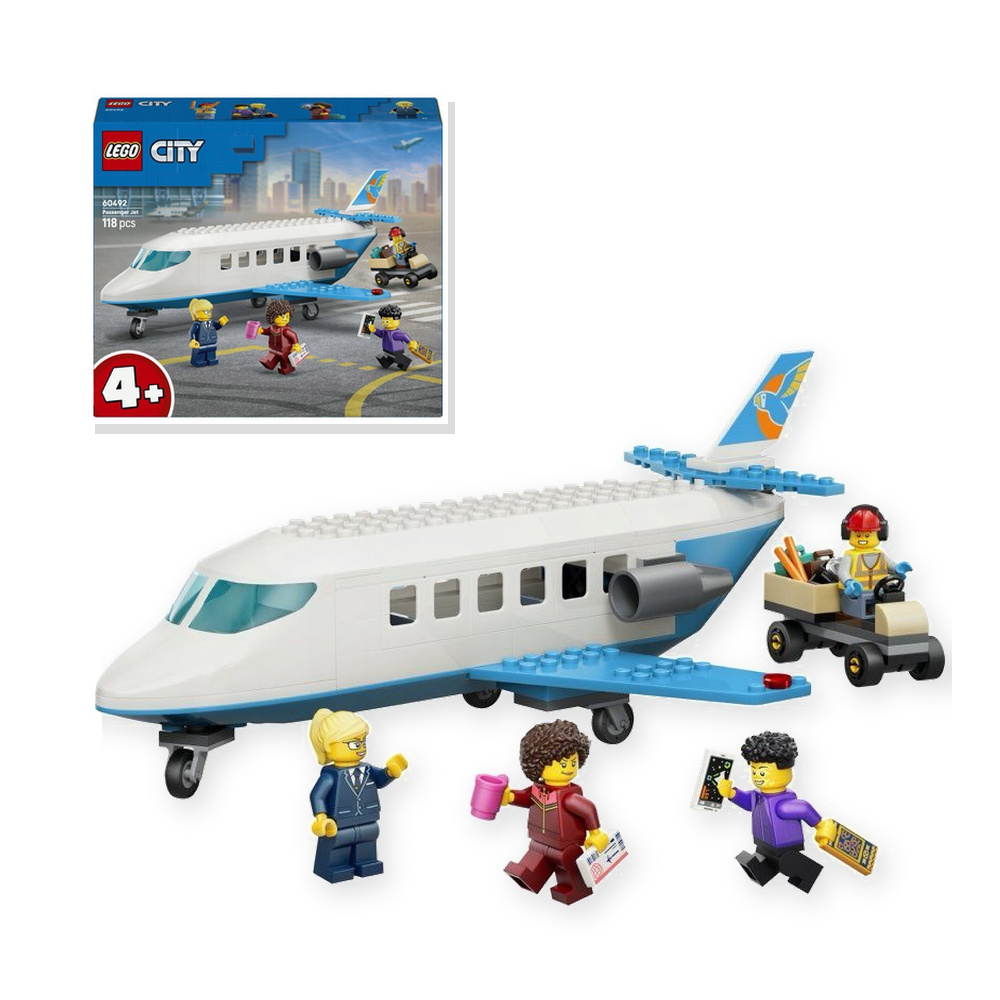 LEGO City 60492 Samolot transportowy