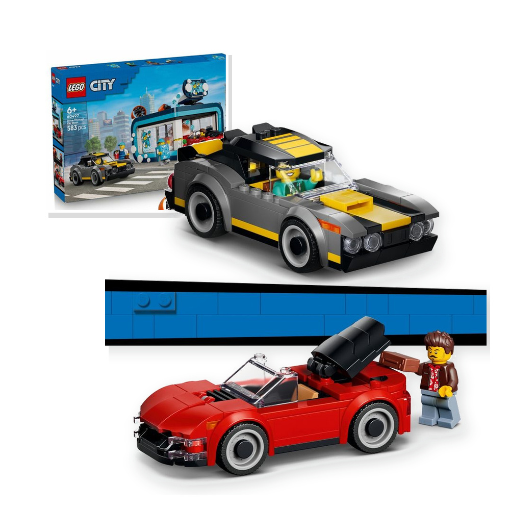 LEGO City 60497 Automatyczna myjnia samochodowa