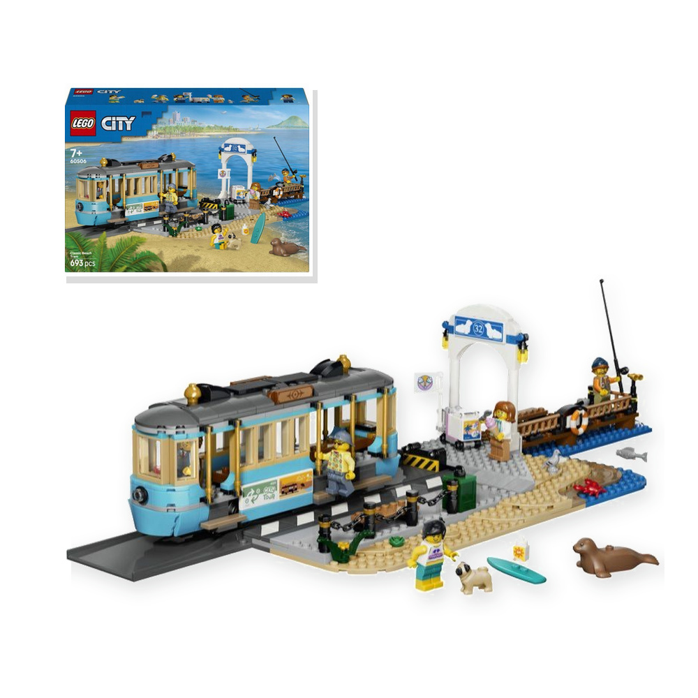 LEGO City 60506 Tramwaj przy plaży