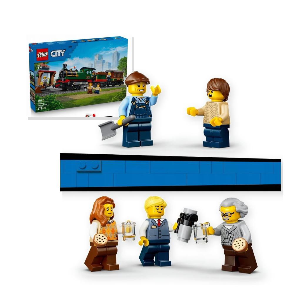 LEGO City 60511 Parowóz w stylu vintage