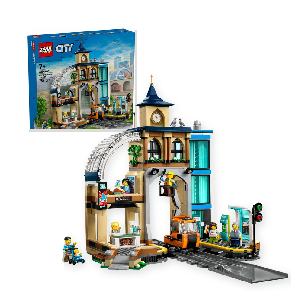 LEGO City Centralny dworzec kolejowy 60469