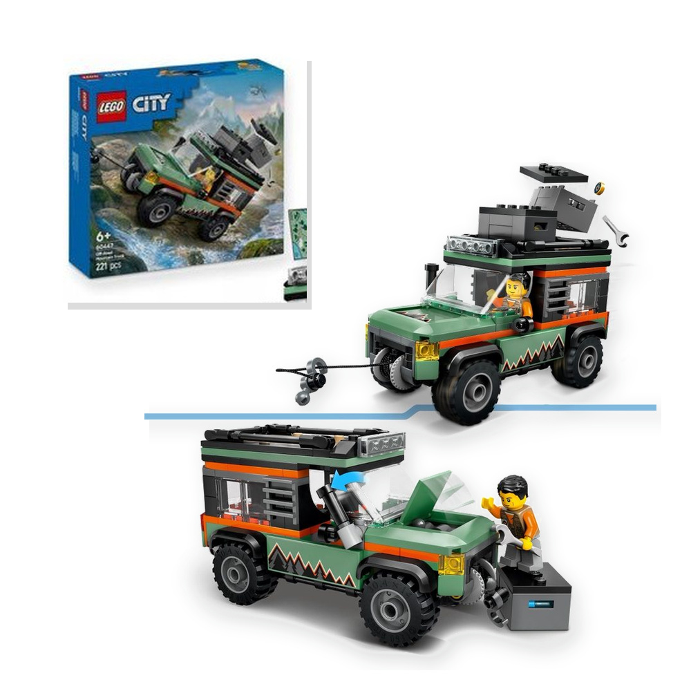 LEGO City Górska ciężarówka terenowa 4x4 60447