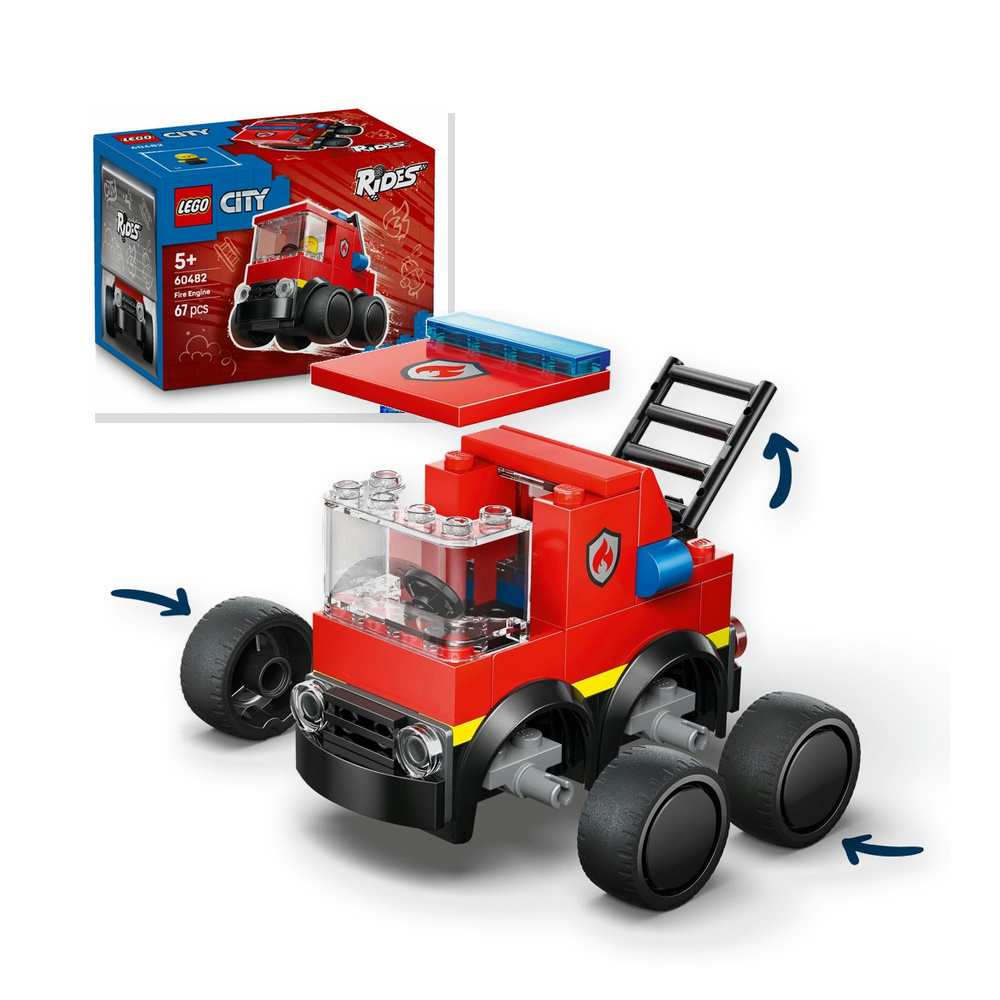 LEGO CITY Pojazdy Wóz strażacki z figurką 60482
