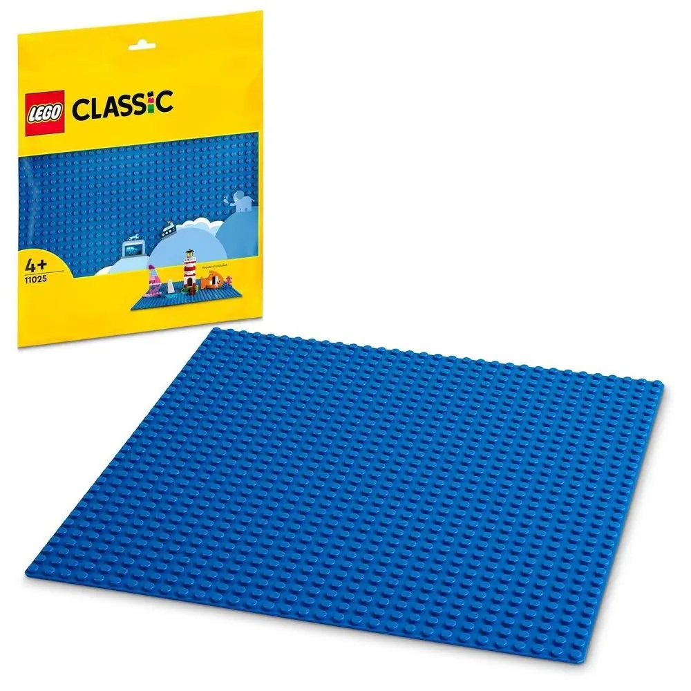 LEGO CLASSIC 11025 NIEBIESKA PŁYTKA KONSTRUKCYJNA 25x25 cm — oryginalny zestaw klocków LEGO