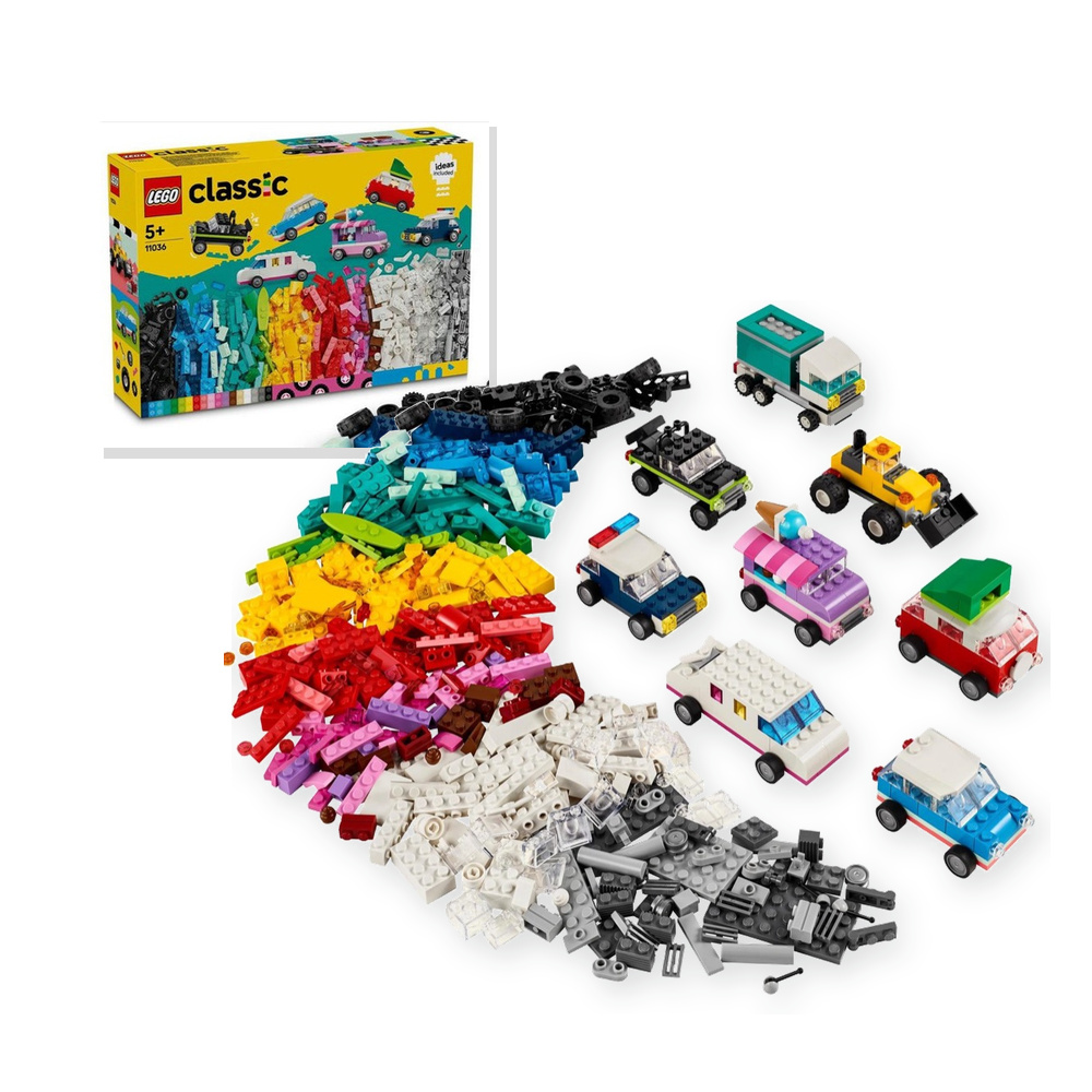 LEGO Classic 11036 Kreatywne pojazdy
