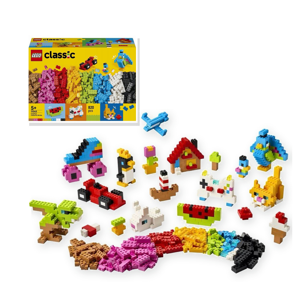 LEGO Classic 11045 Kolorowe klocki kreatywne