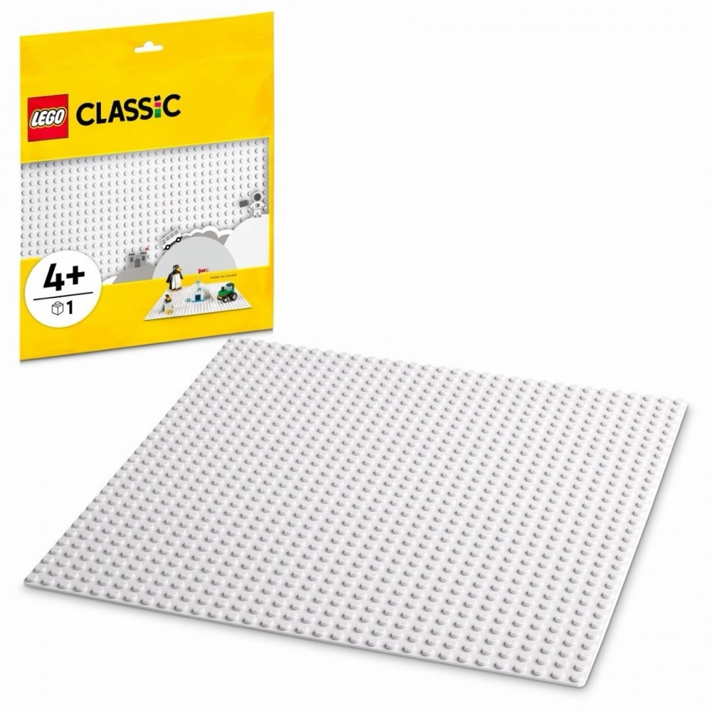 LEGO Classic biała płytka konstrukcyjna 11026 — oryginalny zestaw klocków LEGO